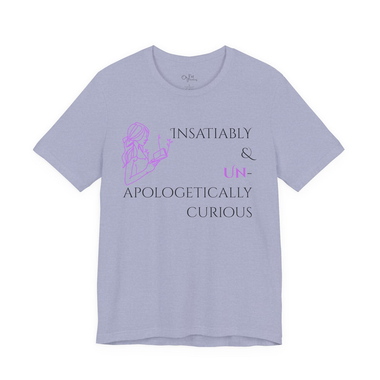 Unisex Jersey Short Sleeve Tee | Insatiably Curious