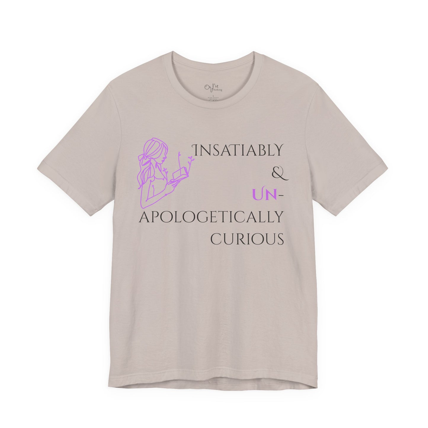 Unisex Jersey Short Sleeve Tee | Insatiably Curious