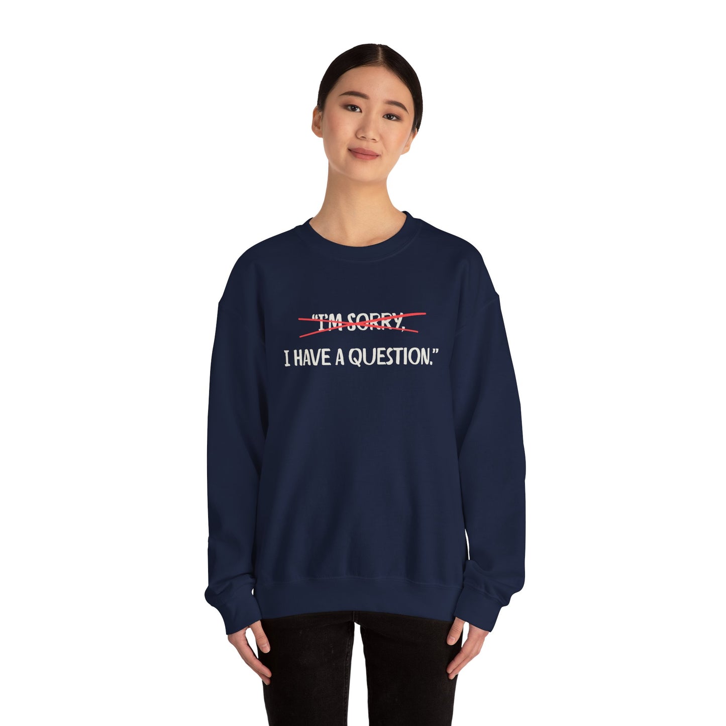 Unisex Heavy Blend™ Crewneck Sweatshirt | Question