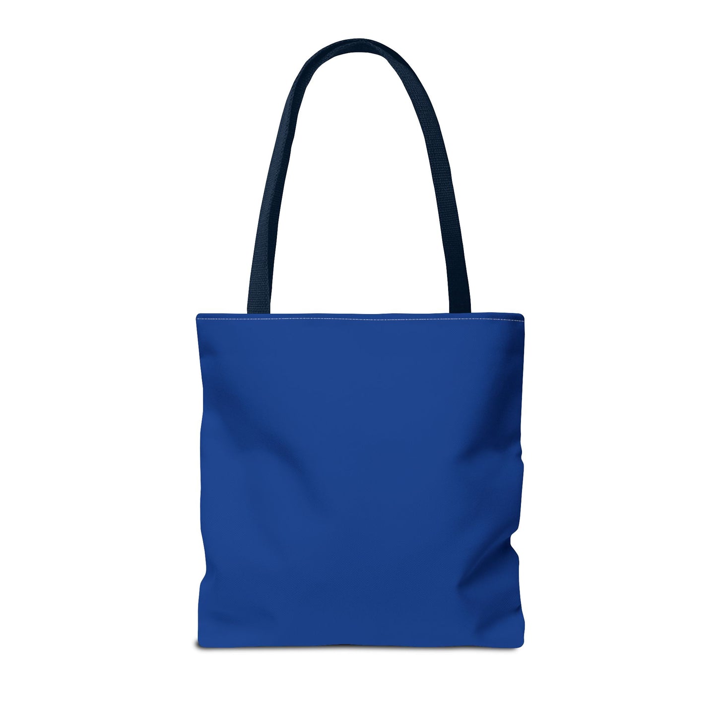 Tote Bag (Blue) | Choose to bE humanE | Design for Book Lovers, Students, Teachers, Gifts, Everyday Use