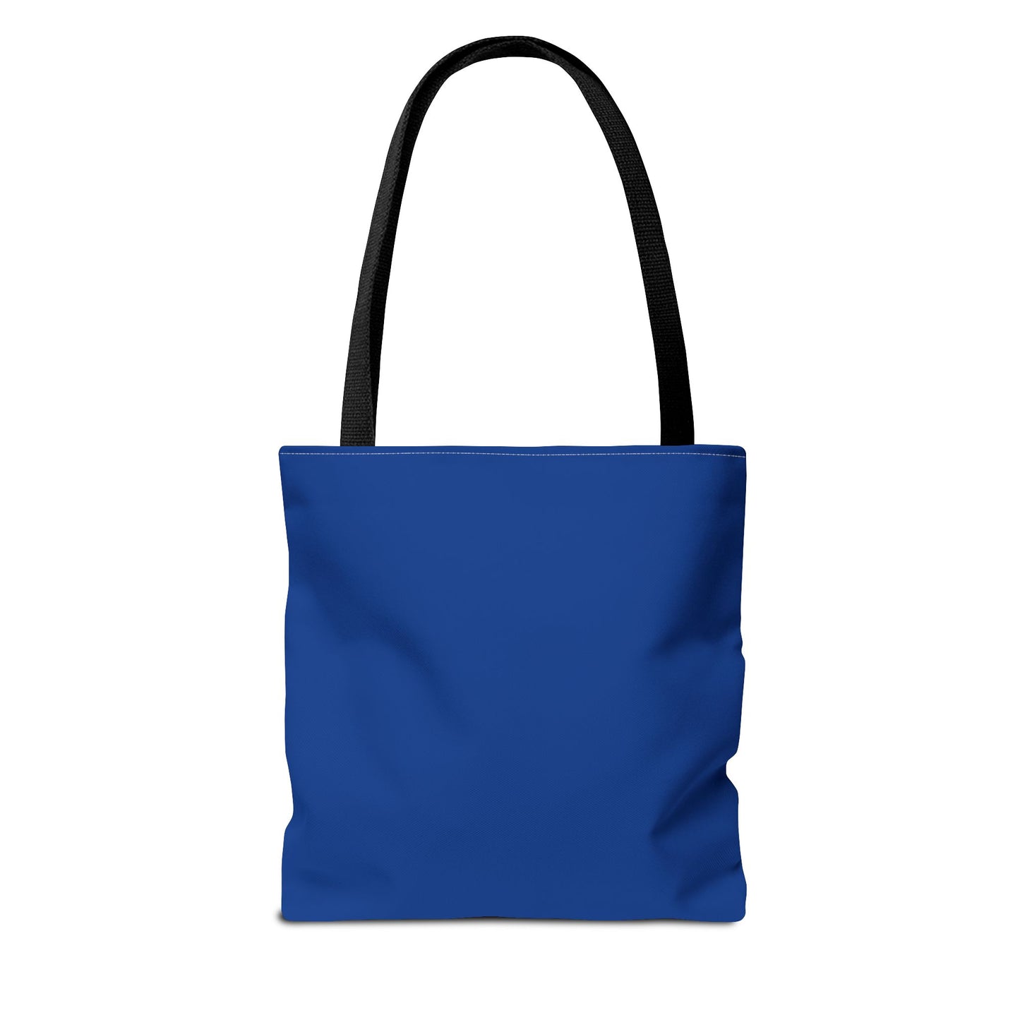 Tote Bag (Blue) | Insatiably Curious | Design for Book Lovers, Students, Teachers, Gifts, Everyday Use