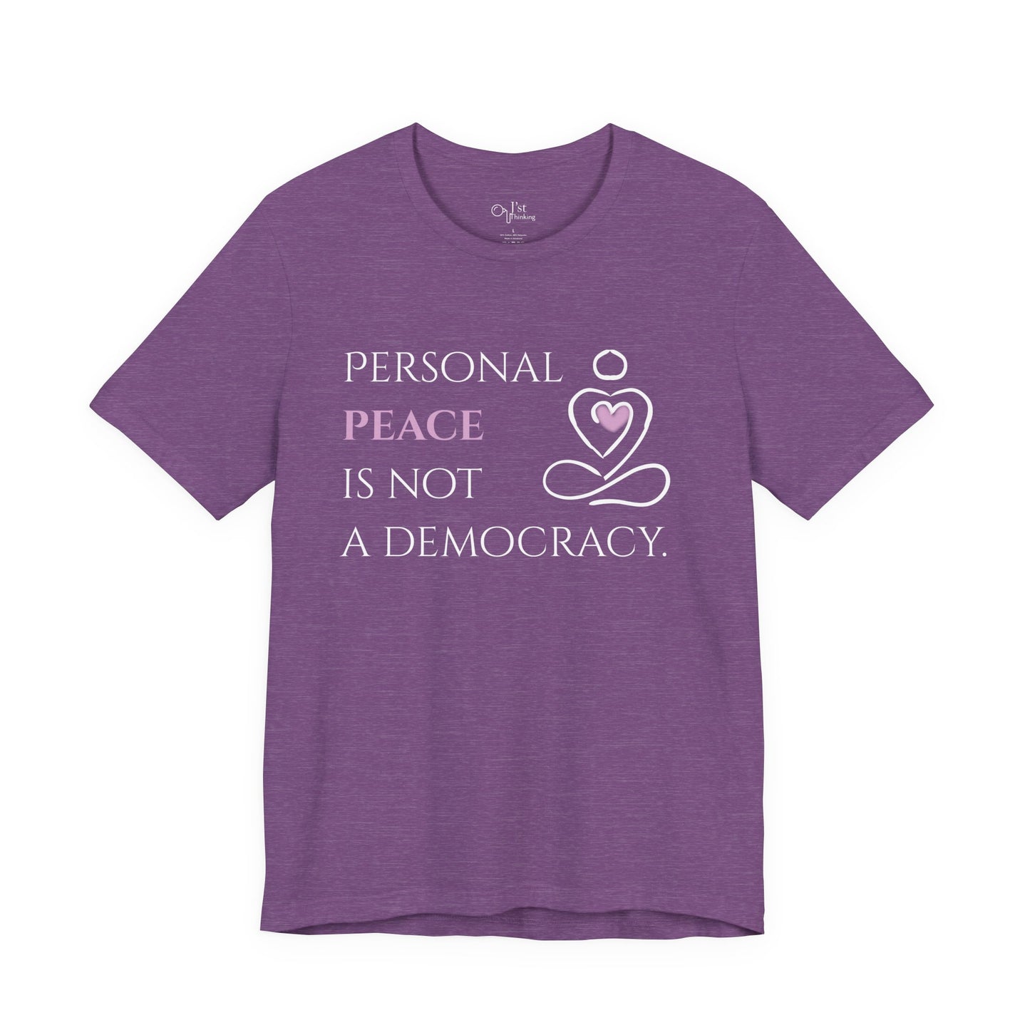 Unisex Jersey Short Sleeve Tee | Personal Peace