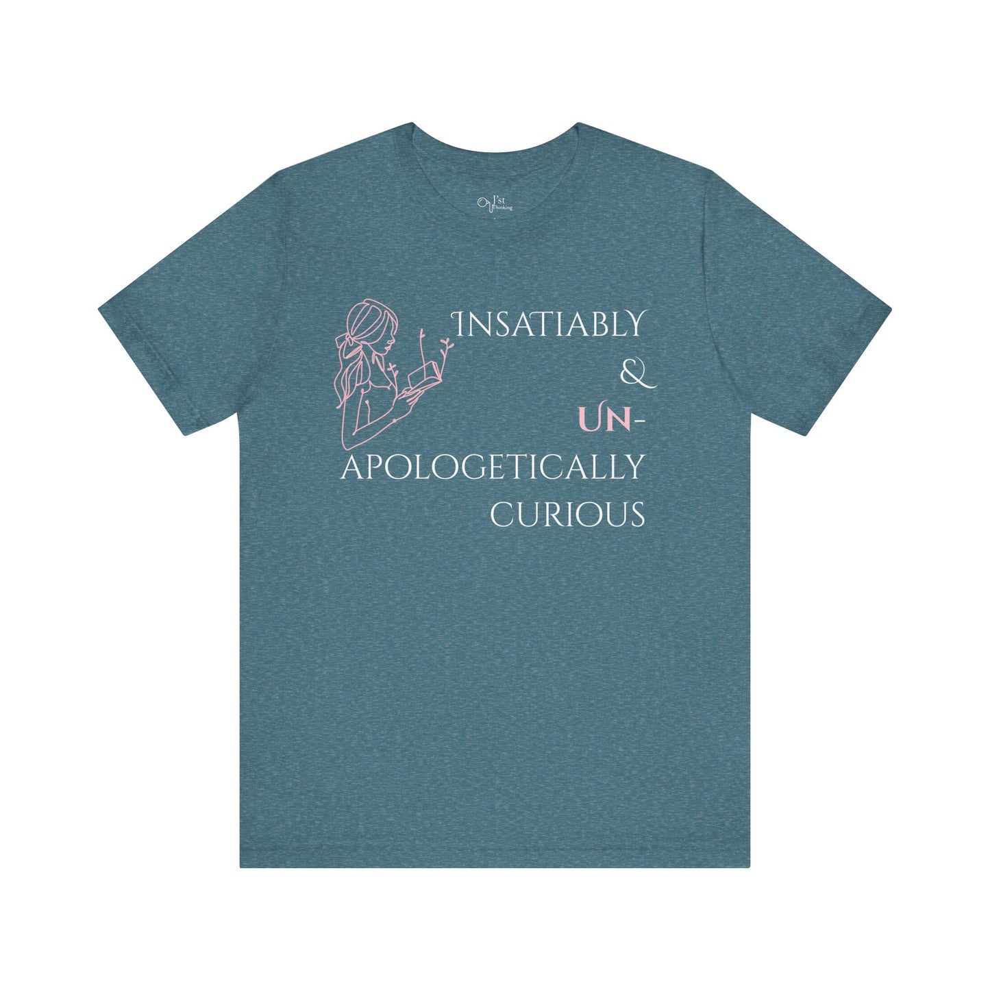 Unisex Jersey Short Sleeve Tee | Insatiably Curious
