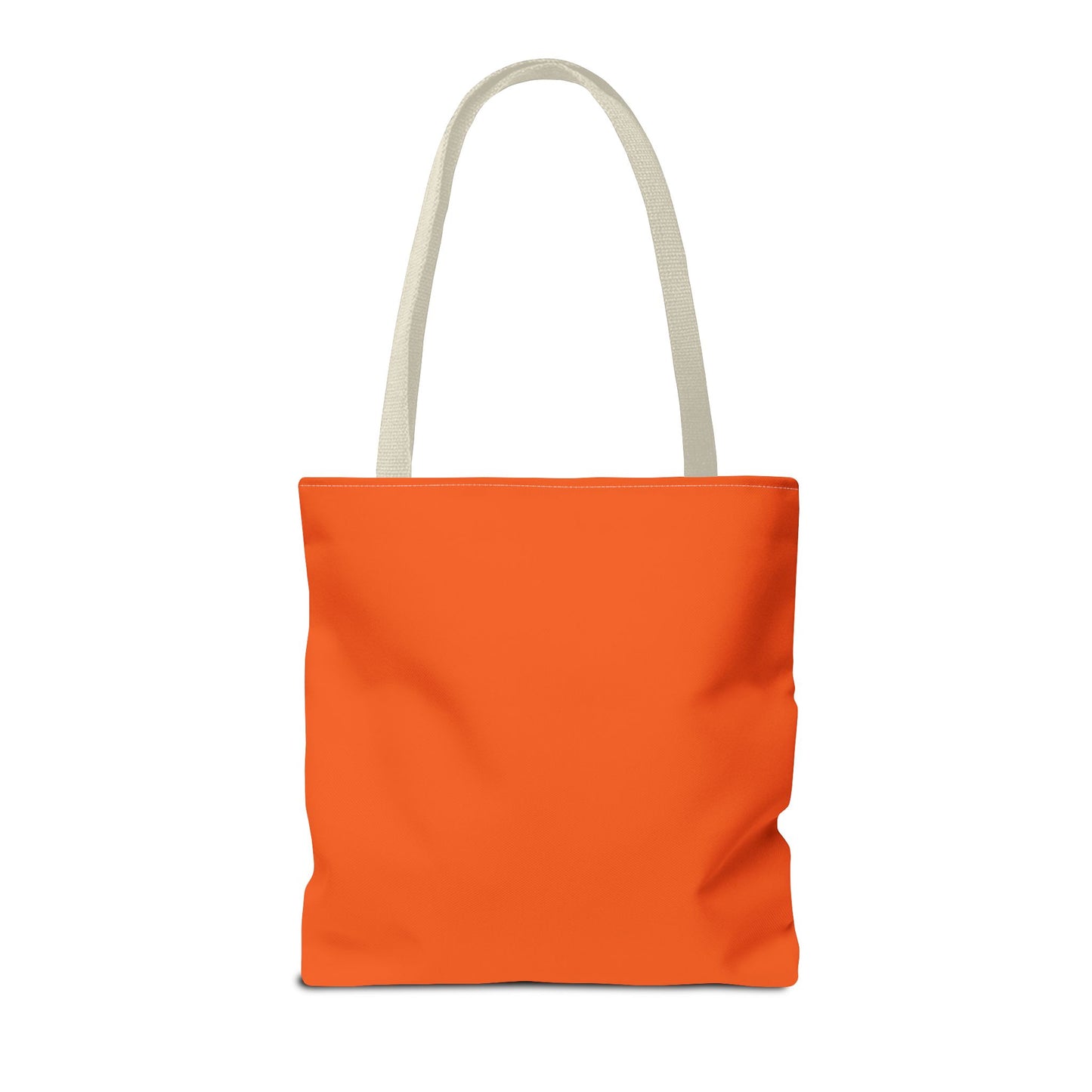 Tote Bag (Orange) | Choose to bE humanE | Design for Book Lovers, Students, Teachers, Gifts, Everyday Use