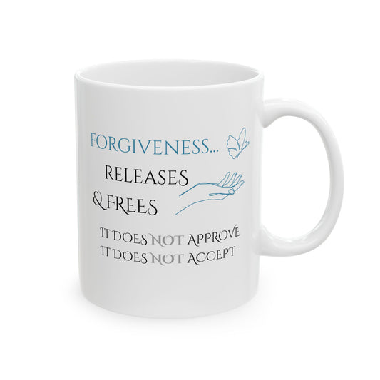 Ceramic Mug, 11oz, both sides | Forgiveness
