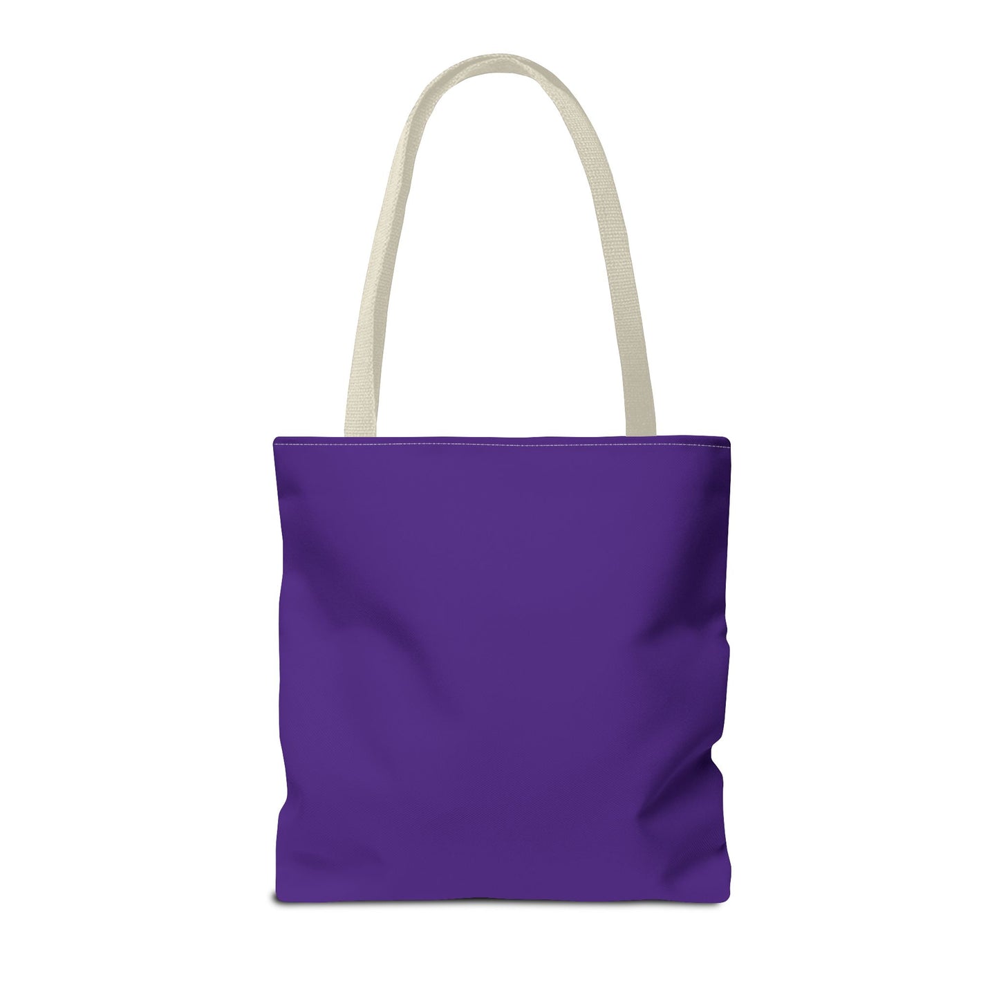 Tote Bag (Purple) | Play Explore Grow | Design for Book Lovers, Students, Teachers, Gifts, Everyday Use