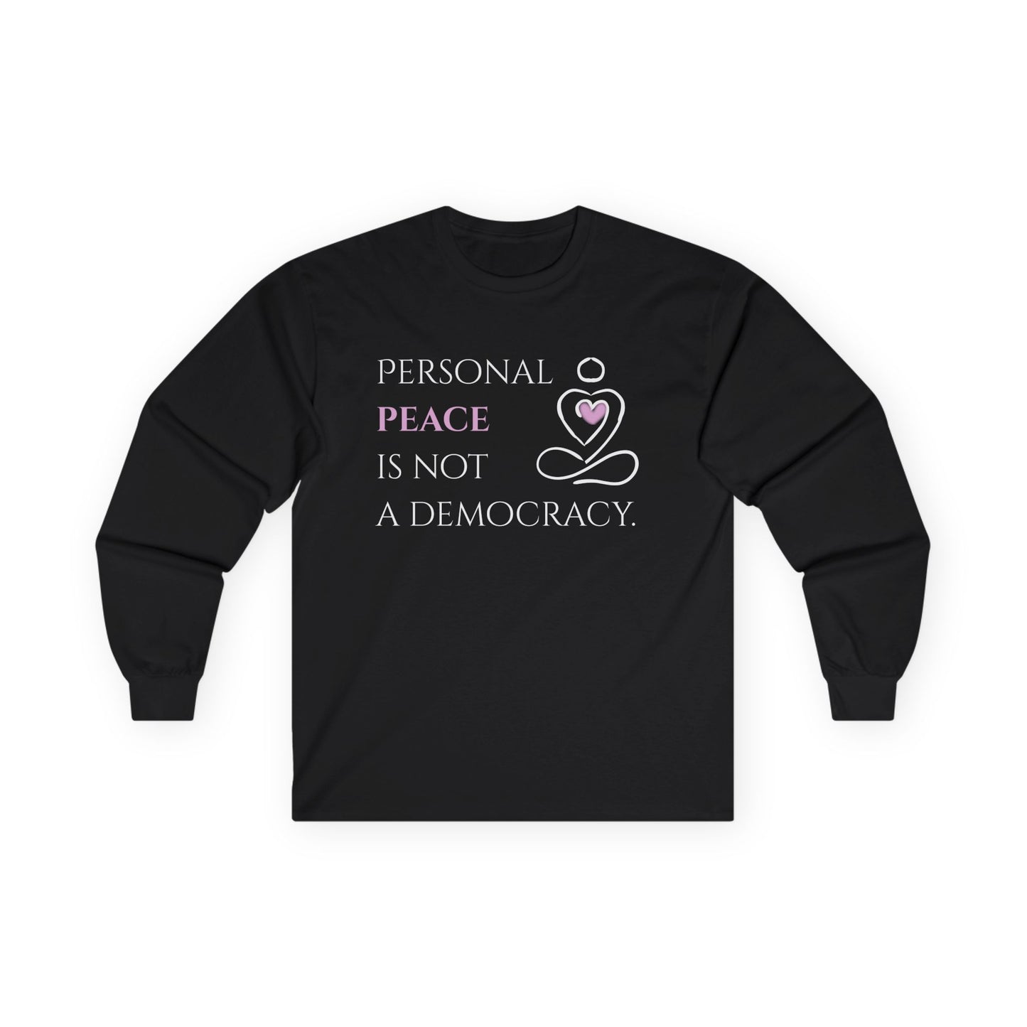 Unisex Ultra Cotton Long Sleeve Tee | Peace