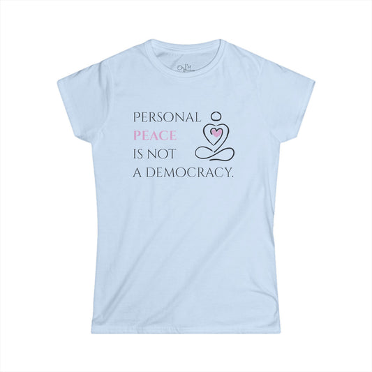 Women's Graphic T-Shirt | Peace | Casual Everyday Wear