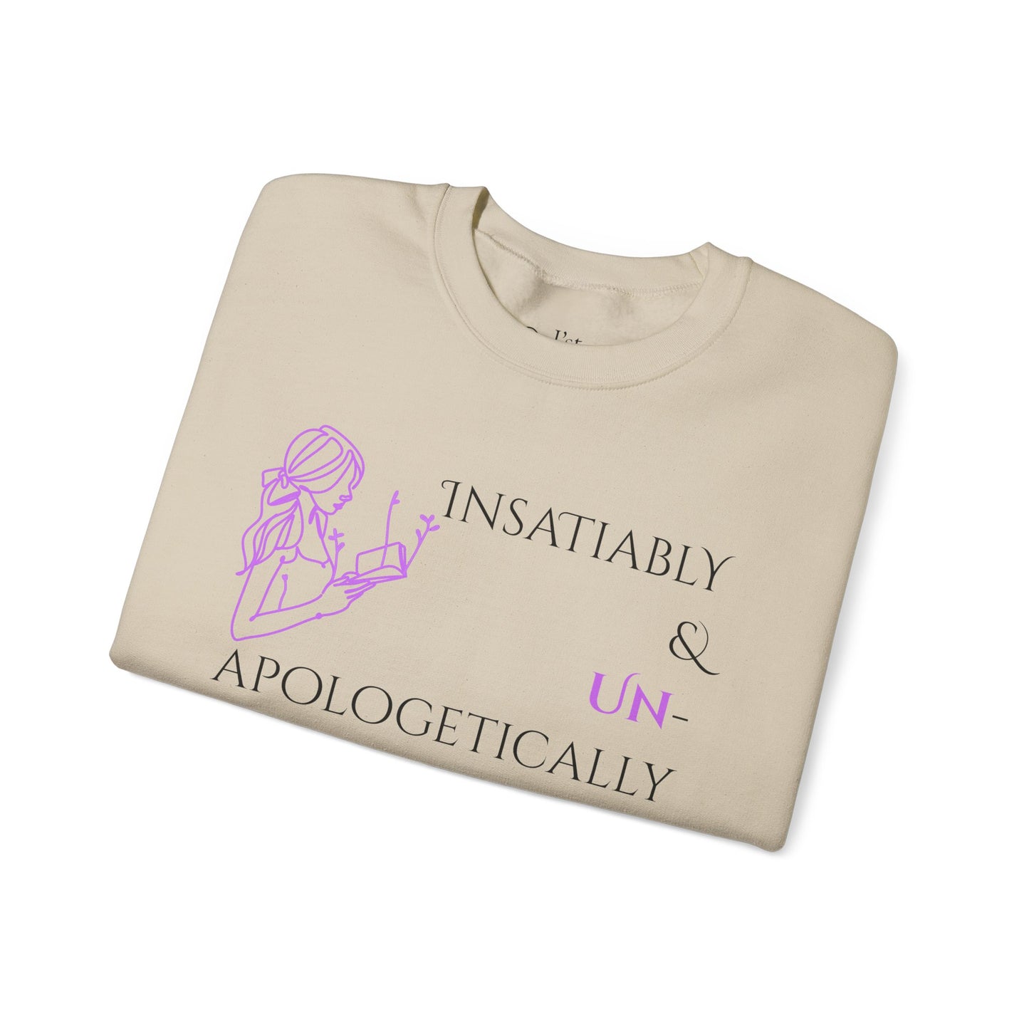 Unisex Heavy Blend™ Crewneck Sweatshirt | Insatiably Curious