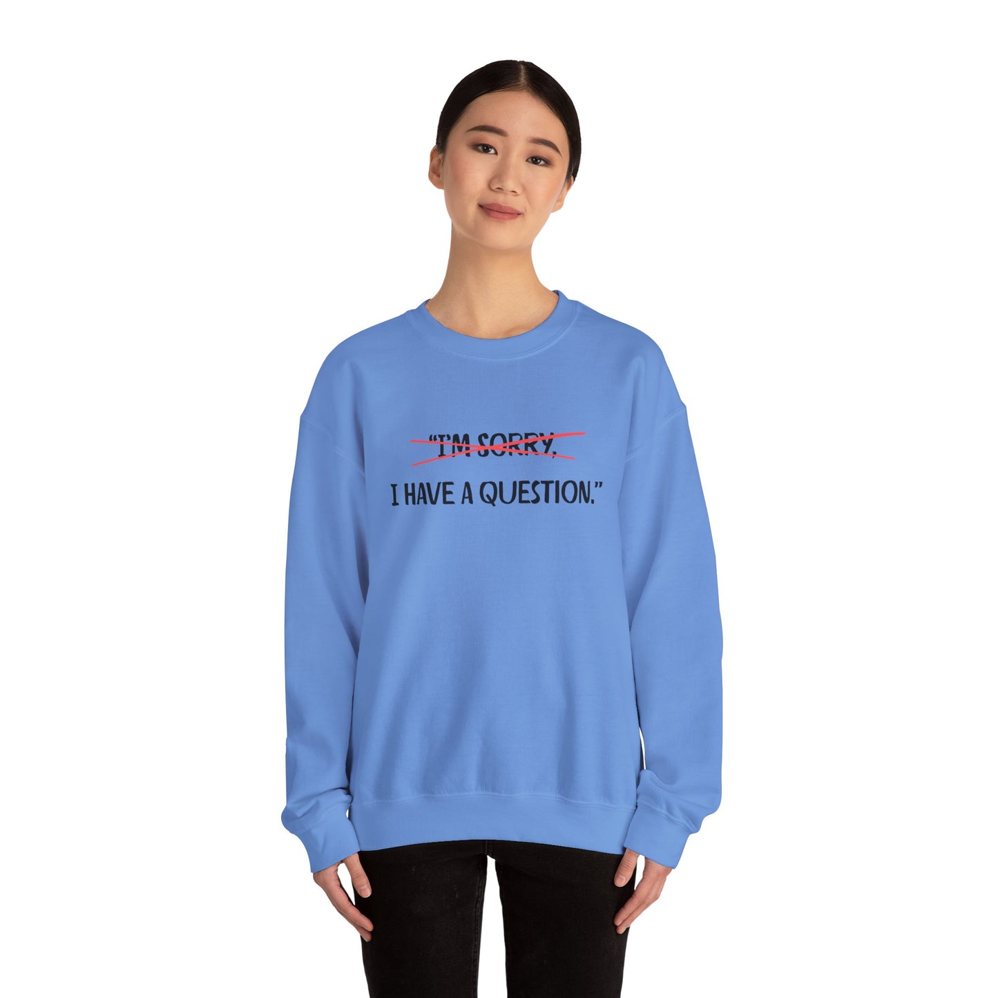 Unisex Heavy Blend™ Crewneck Sweatshirt | Question