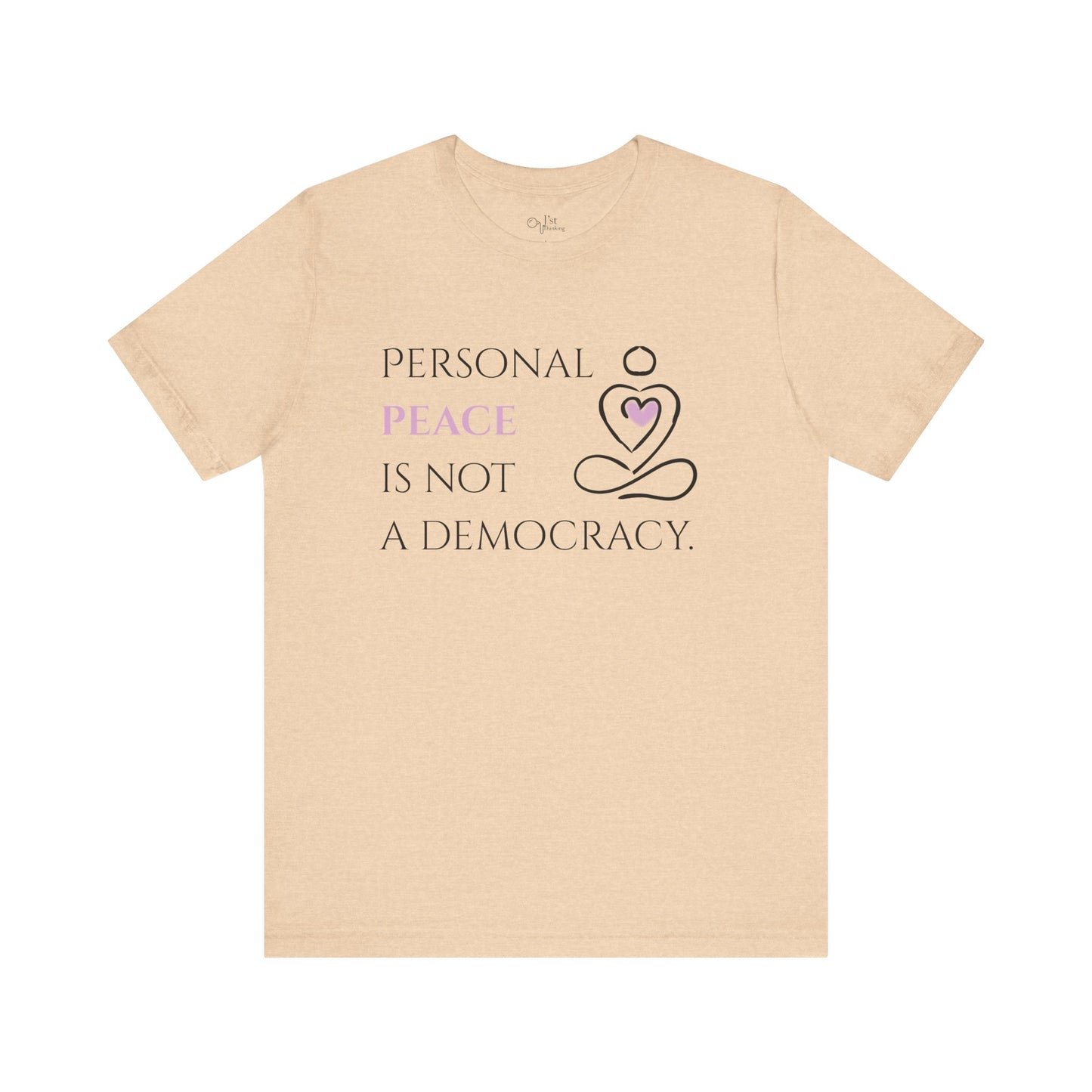 Unisex Jersey Short Sleeve Tee | Personal Peace