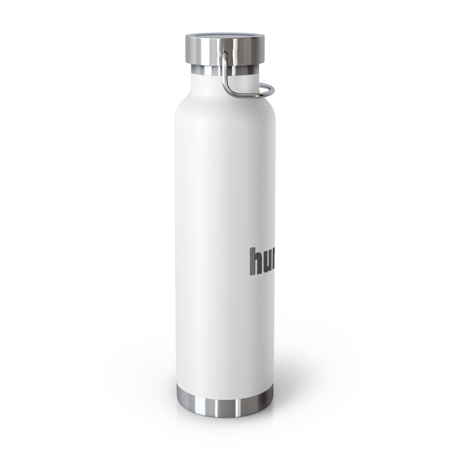 Water Bottle, Insulated Drink Container (white, black, blue) | humanE