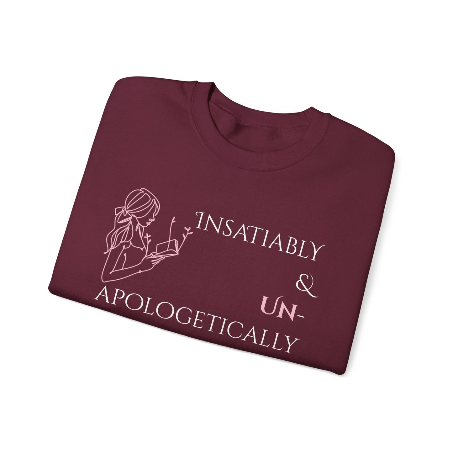 Unisex Heavy Blend™ Crewneck Sweatshirt | Insatiably Curious