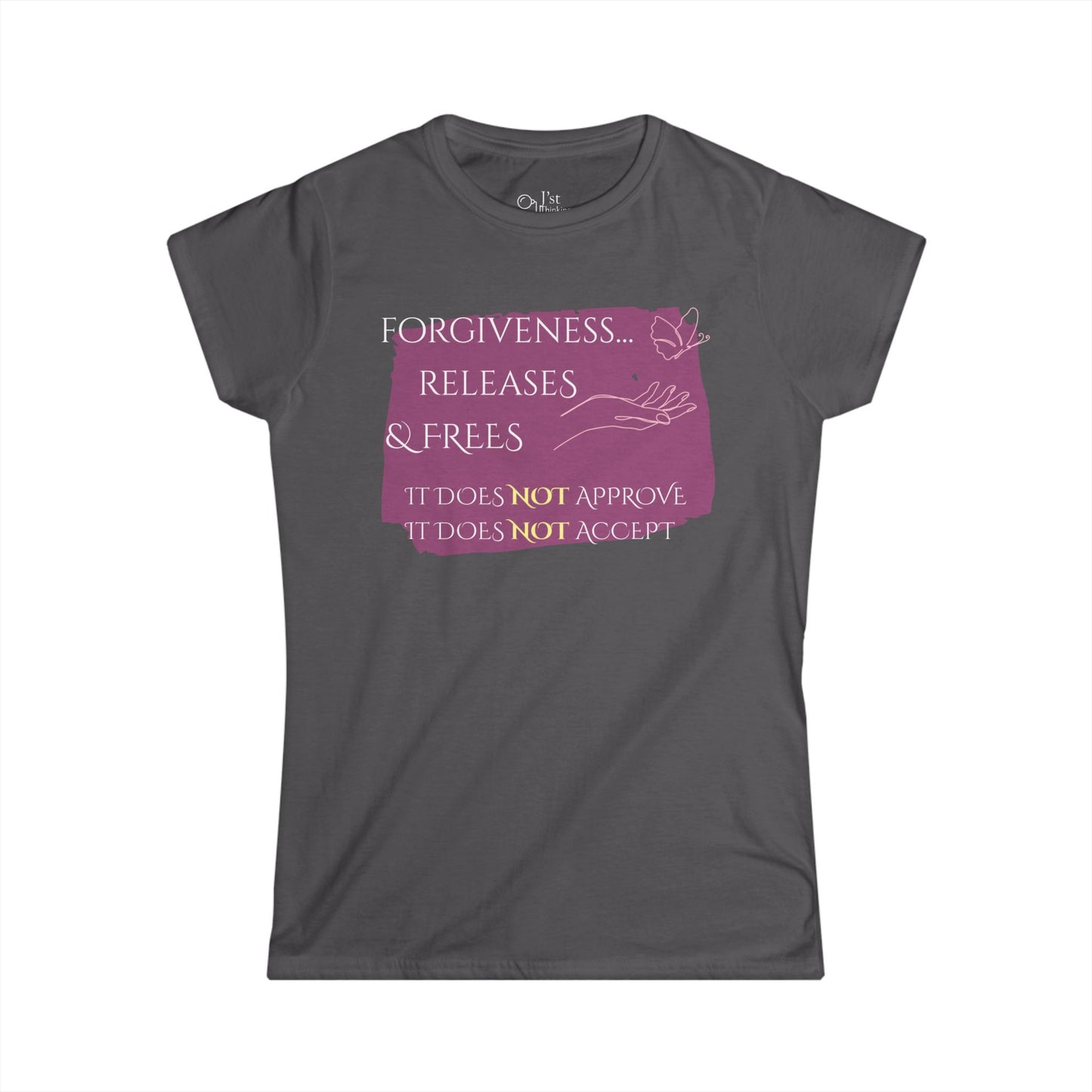 Women's Graphic T-Shirt | Forgiveness | Casual Everyday Wear