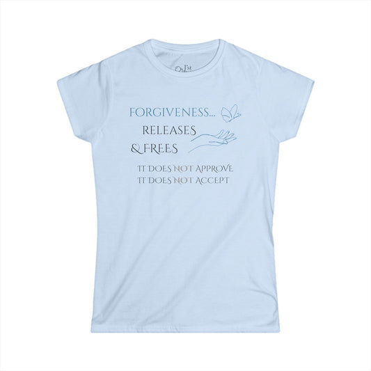 Women's Graphic T-Shirt | Forgiveness | Casual Everyday Wear