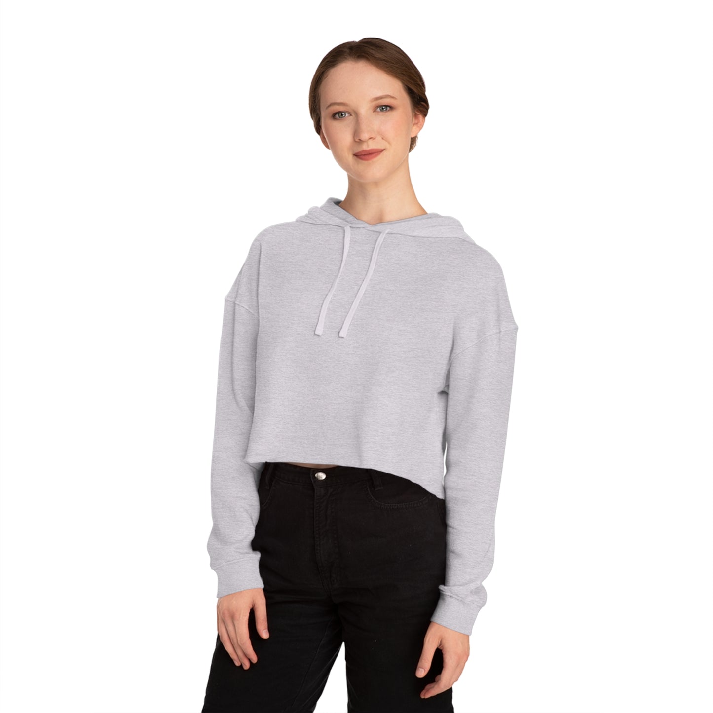 Women’s Cropped Hooded Sweatshirt | Tower (Back print)