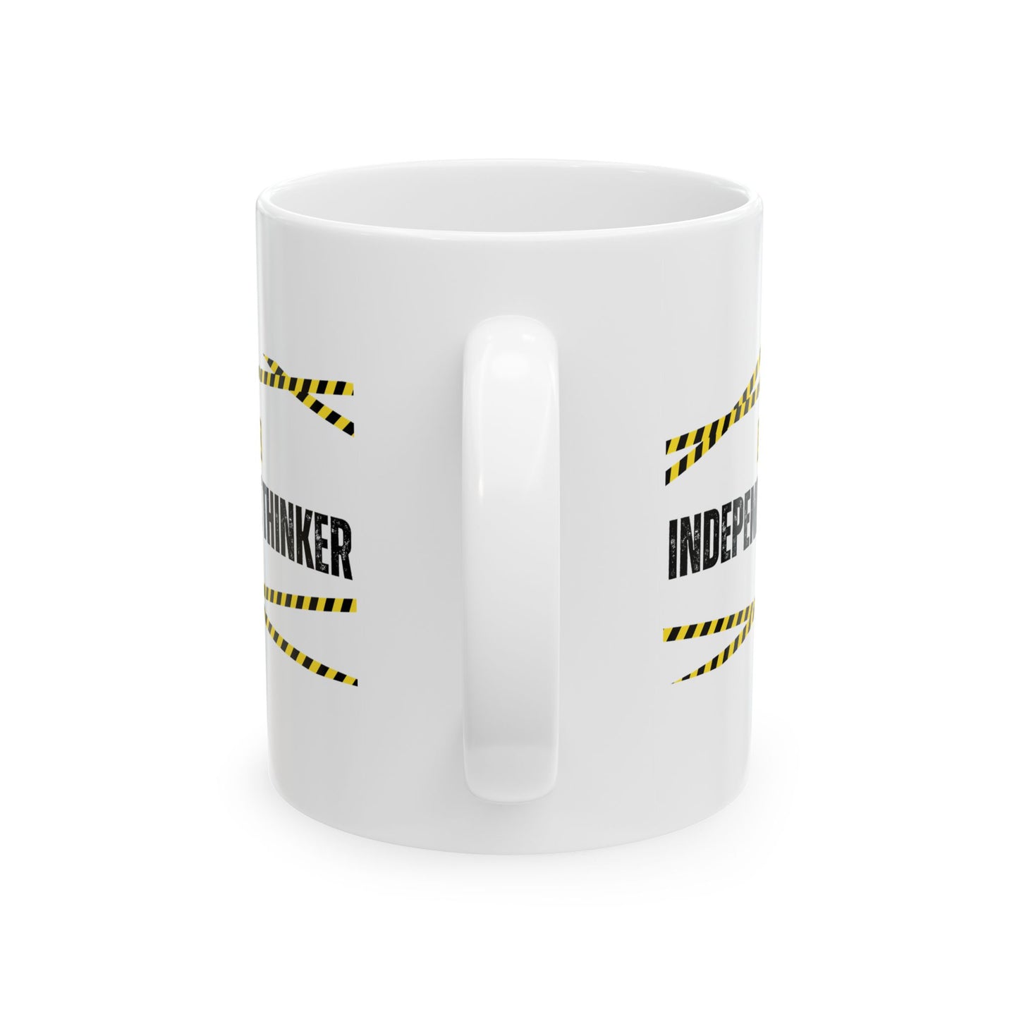 Ceramic Mug, 11oz, both sides | Independent Thinker
