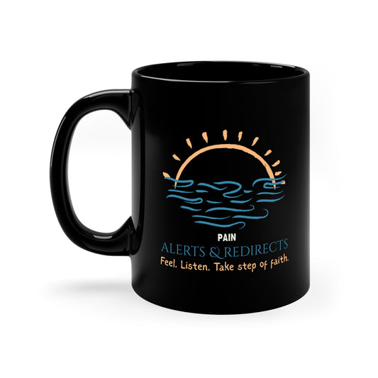 Black Coffee Mug, 11oz, both sides | Redirect