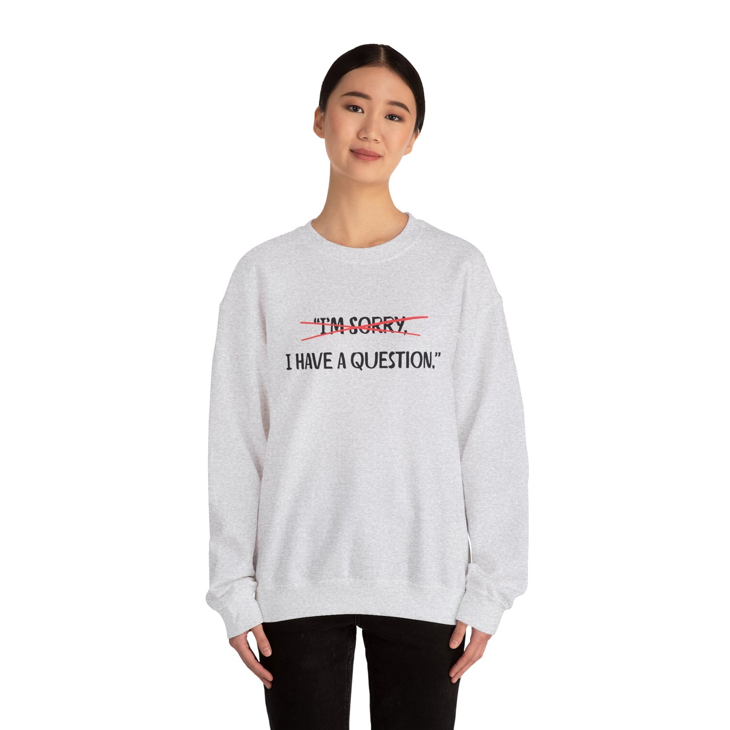 Unisex Heavy Blend™ Crewneck Sweatshirt | Question