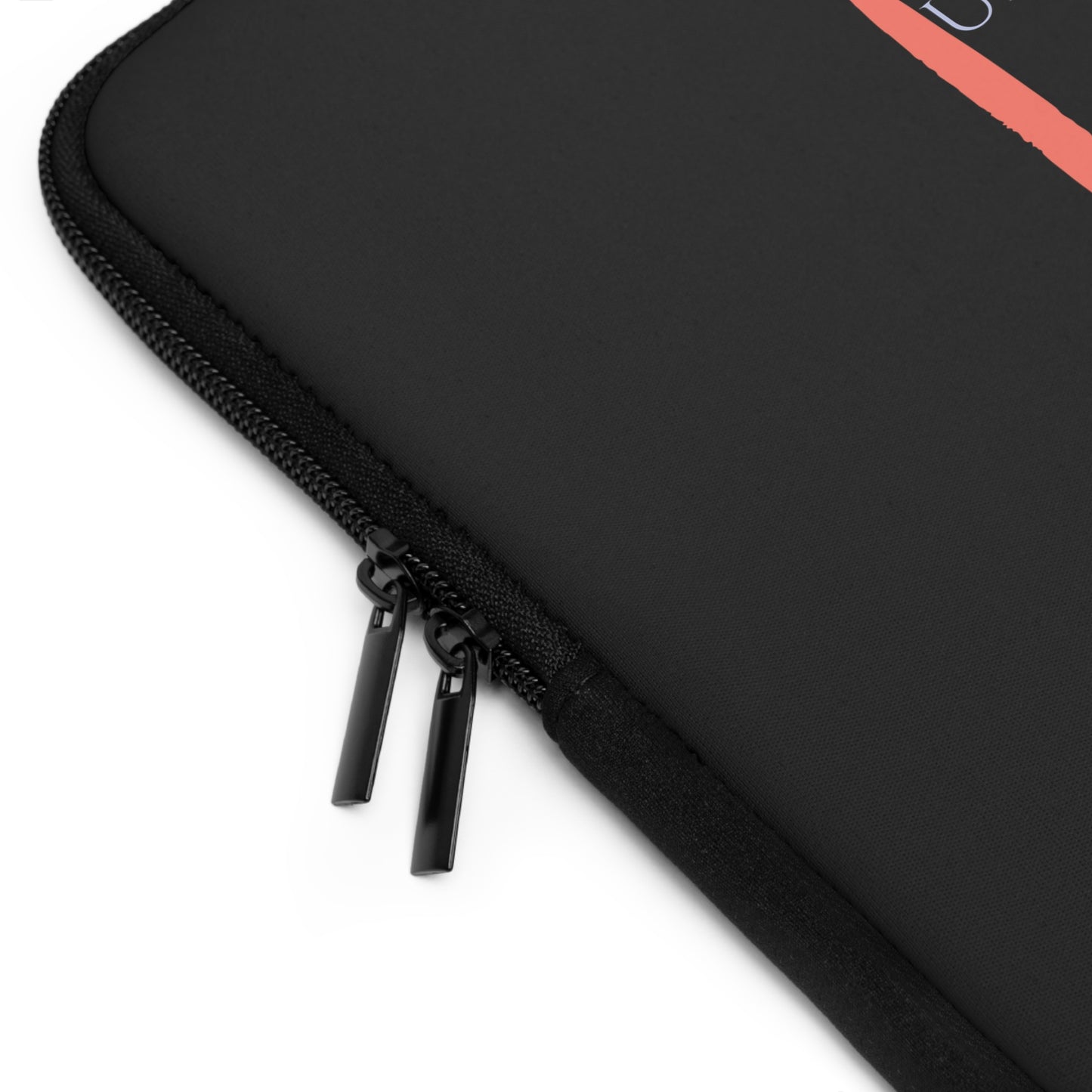 Laptop Sleeve (Black) | Understanding | Stylish Tech Case, Gift for Students, Writers, Creatives, Gender-Neutral Design, Unique Laptop Pouch