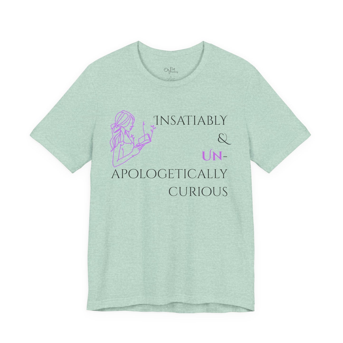 Unisex Jersey Short Sleeve Tee | Insatiably Curious