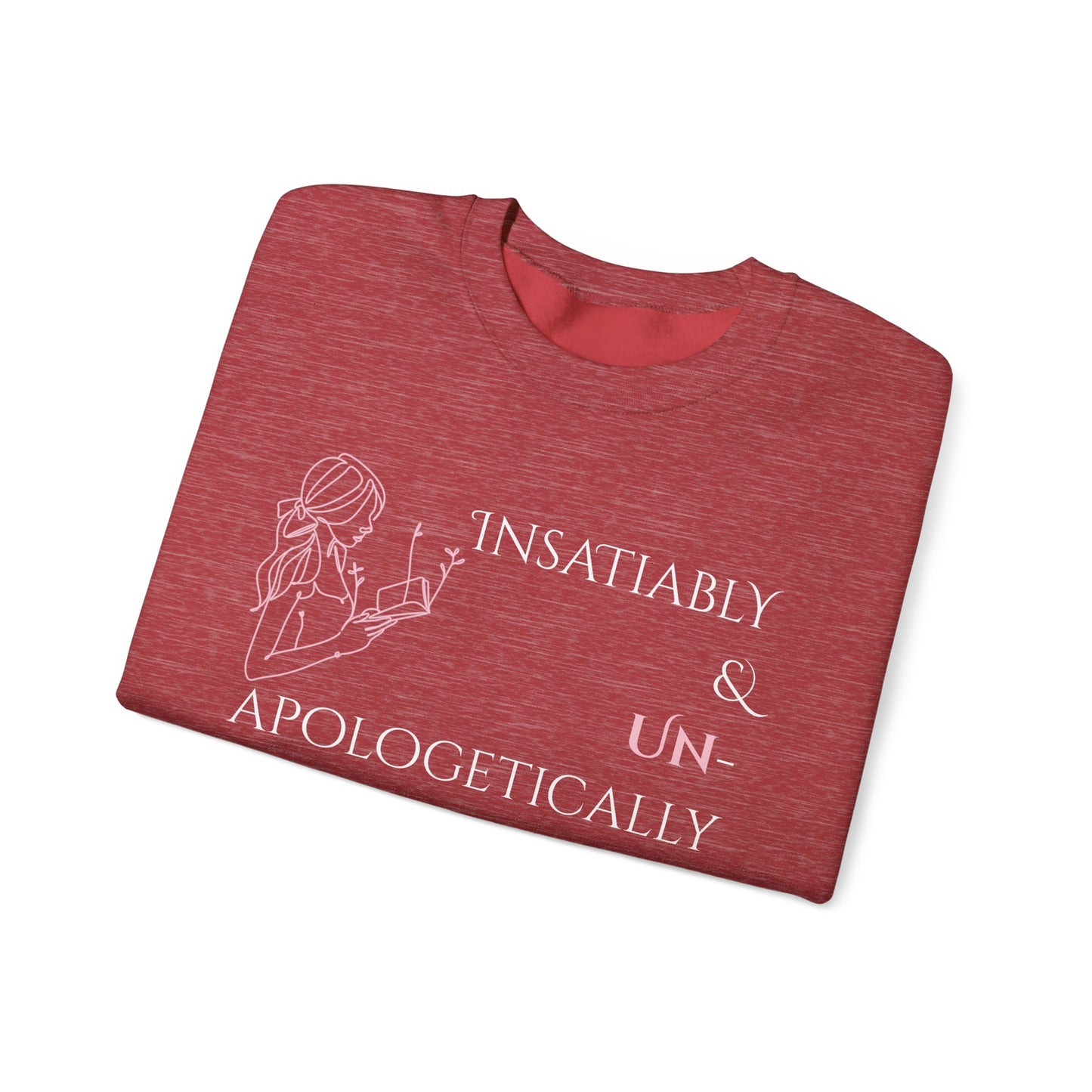 Unisex Heavy Blend™ Crewneck Sweatshirt | Insatiably Curious