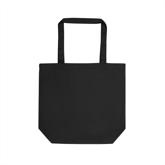 Eco-Friendly Tote Bag (Black) - Play Explore Grow | Reusable Shopping Bag, Beach Bag, Gift Bag, Grocery Tote