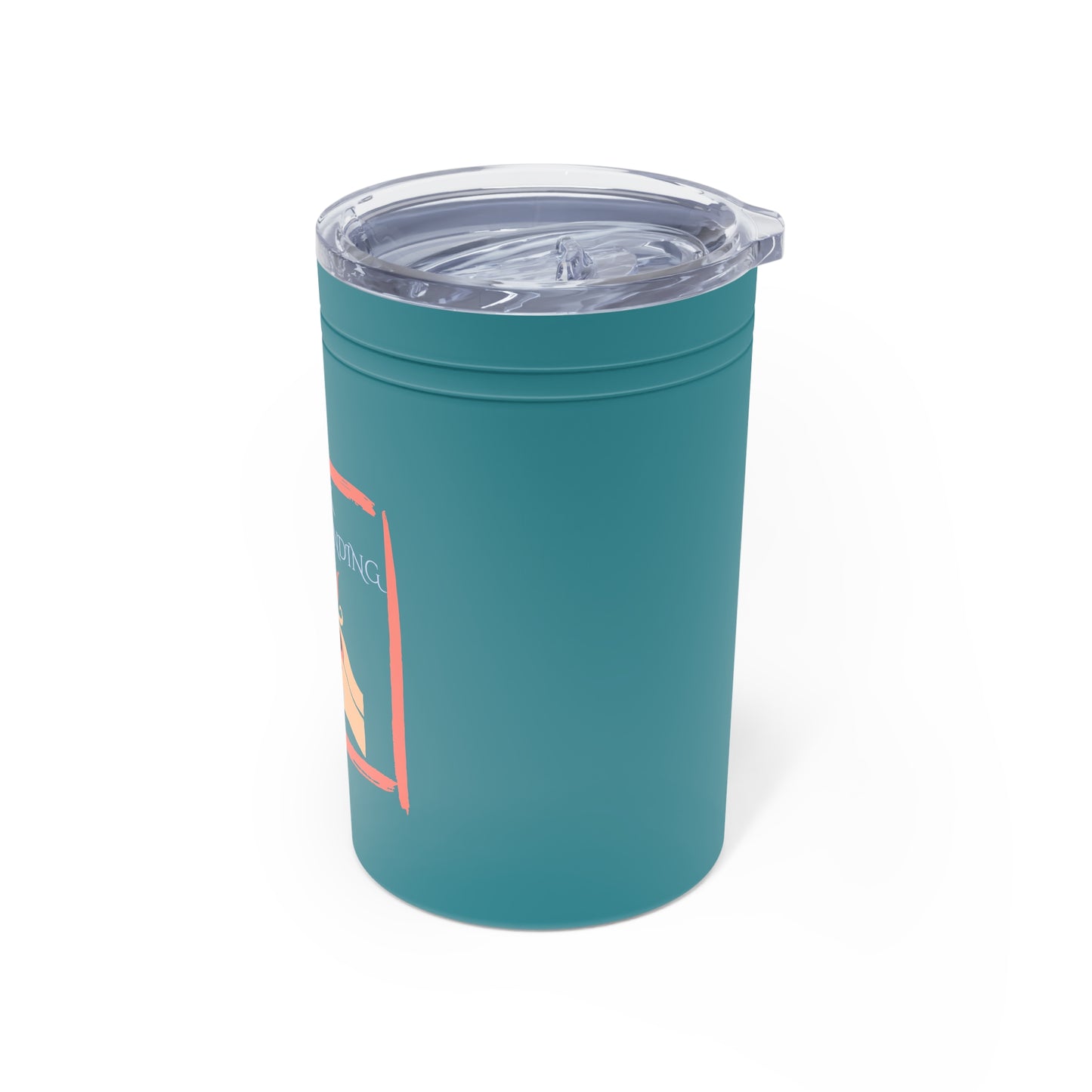 Tumbler (white, grey, turquoise) - Insulated Cup for Travel, Gifts, School, Adventurous, Inspirational, Outdoor Fun | Understanding