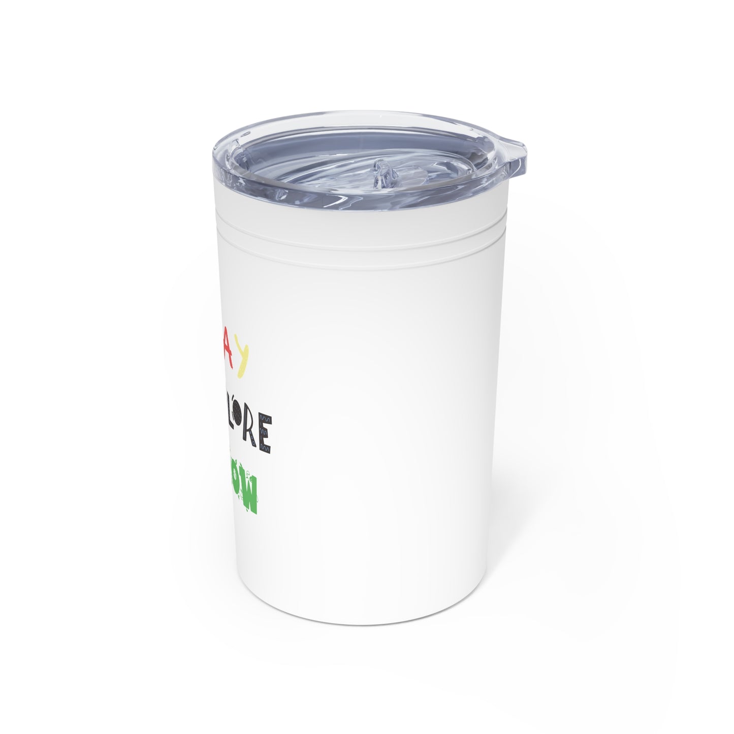 Tumbler (white, grey) - Insulated Cup for Travel, Gifts, School, Adventurous, Outdoor Fun | Play Explore Grow
