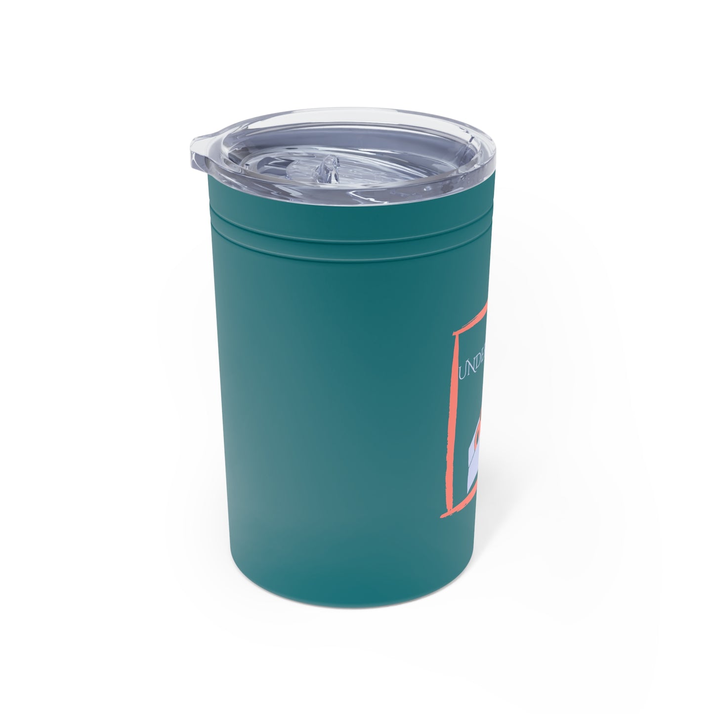 Tumbler (white, grey, turquoise) - Insulated Cup for Travel, Gifts, School, Adventurous, Inspirational, Outdoor Fun | Understanding