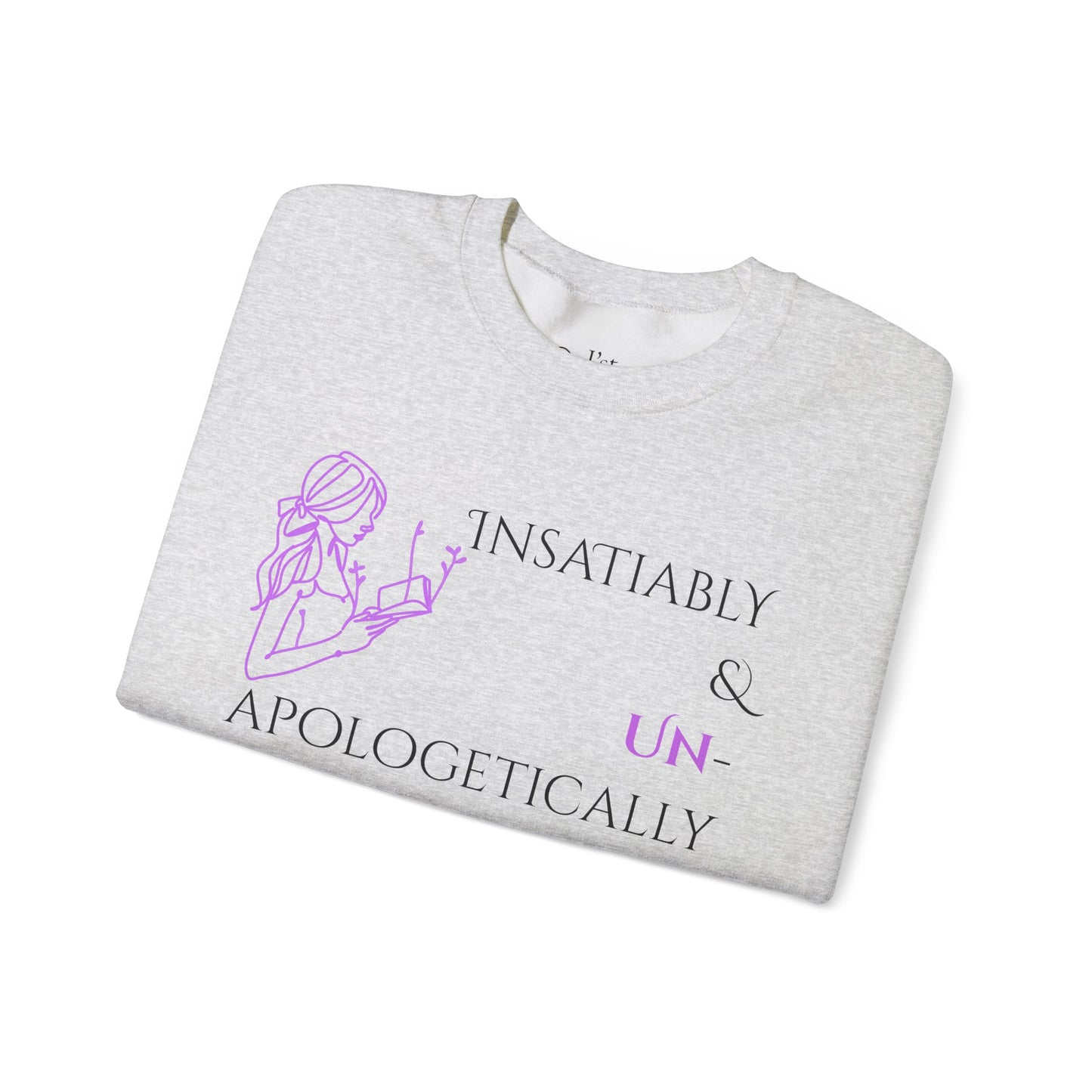 Unisex Heavy Blend™ Crewneck Sweatshirt | Insatiably Curious