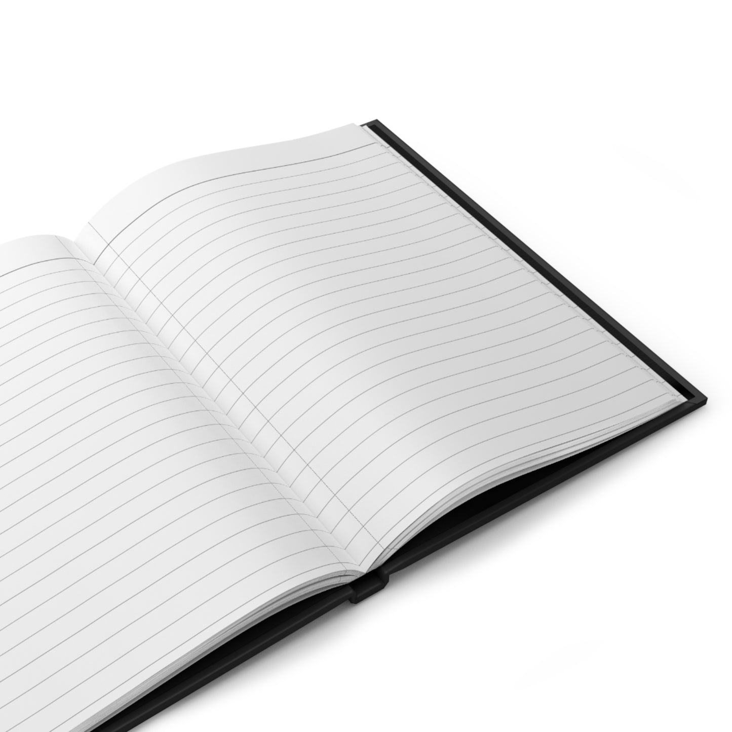 Hardcover Journal (Black) | Personal Peace | Perfect for Writers, Students, Gifts, Self-Reflection, Journaling