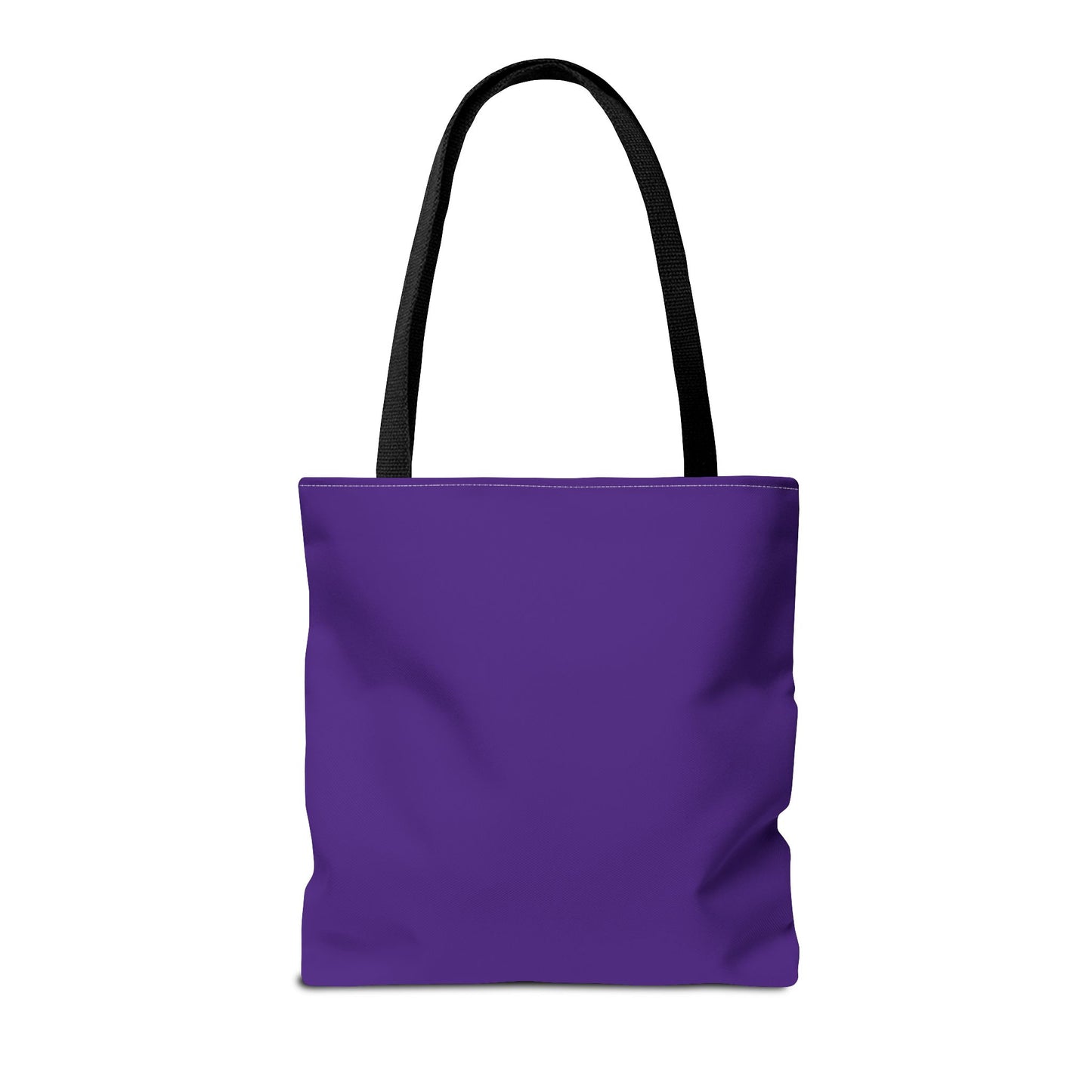 Tote Bag (Purple) | Insatiably Curious | Design for Book Lovers, Students, Teachers, Gifts, Everyday Use