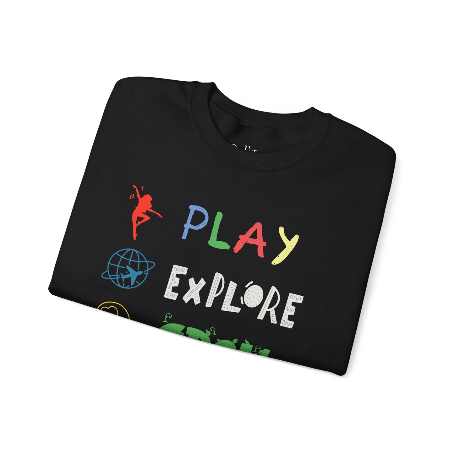 Unisex Heavy Blend™ Crewneck Sweatshirt | Play Explore Grow