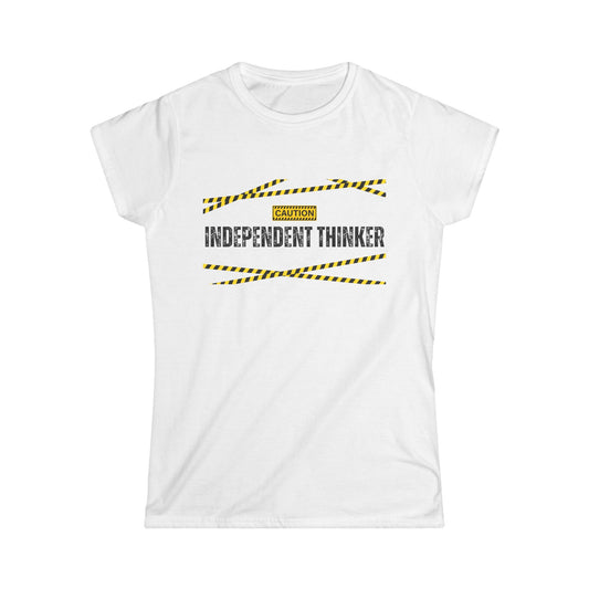 Women's Graphic T-Shirt | Independent Thinker | Casual Everyday Wear
