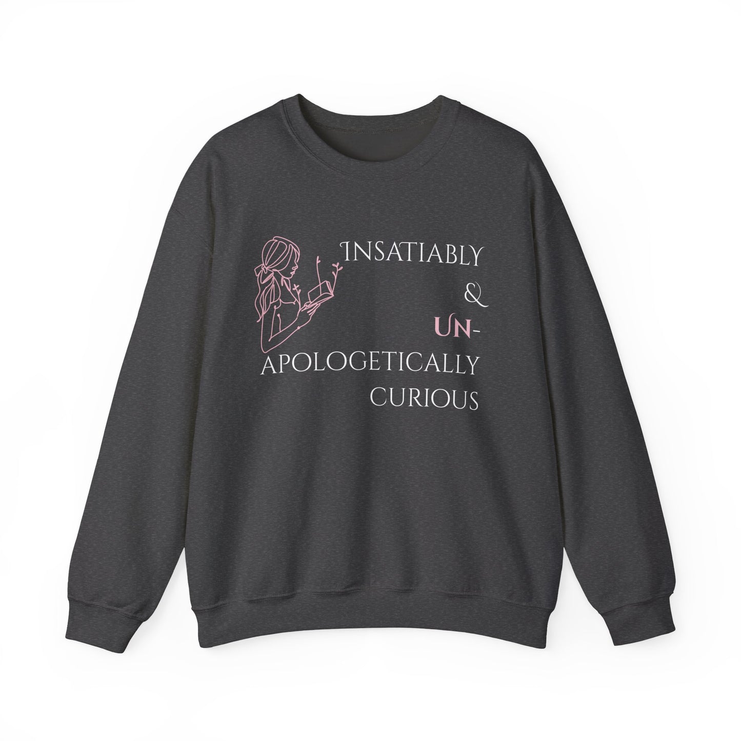 Unisex Heavy Blend™ Crewneck Sweatshirt | Insatiably Curious