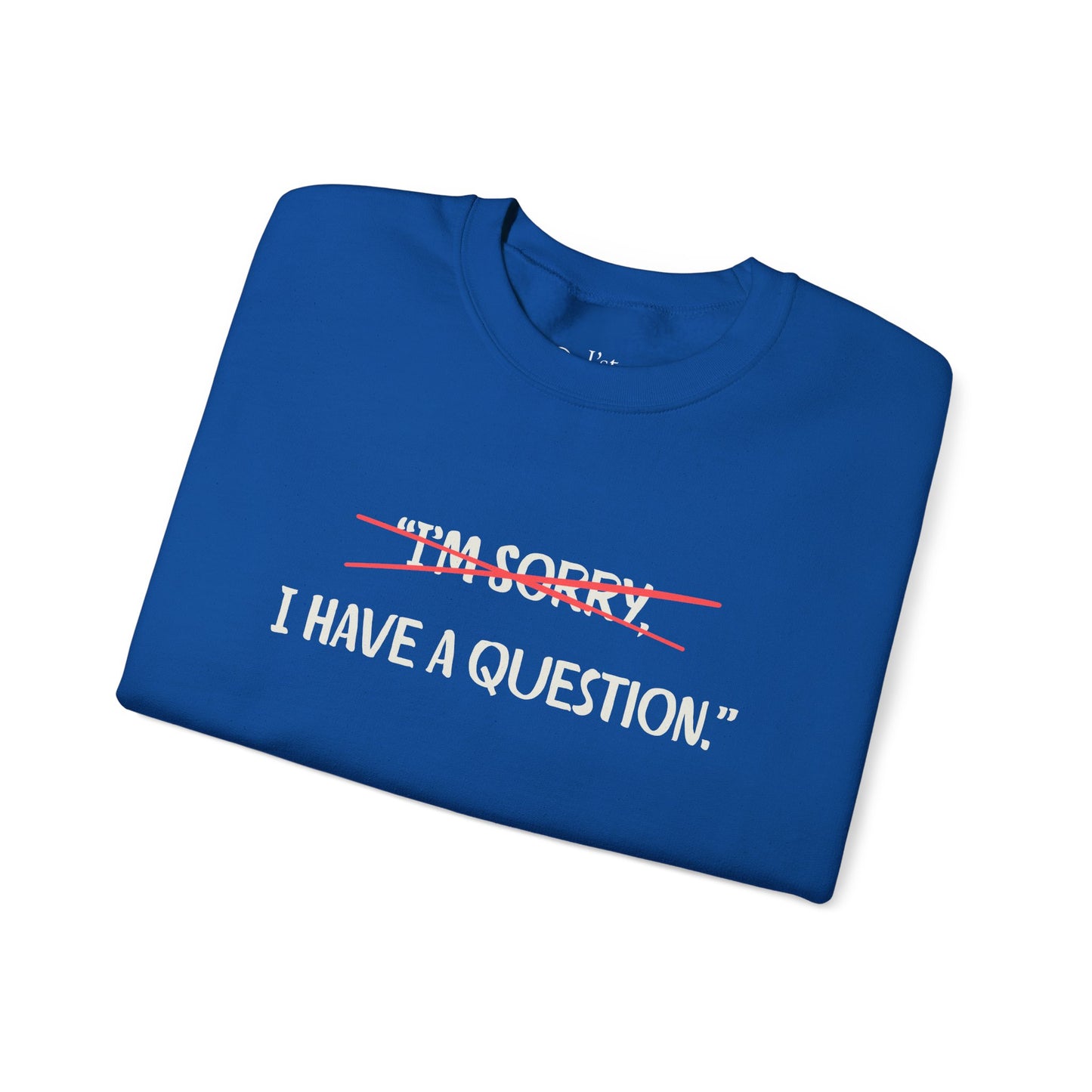 Unisex Heavy Blend™ Crewneck Sweatshirt | Question