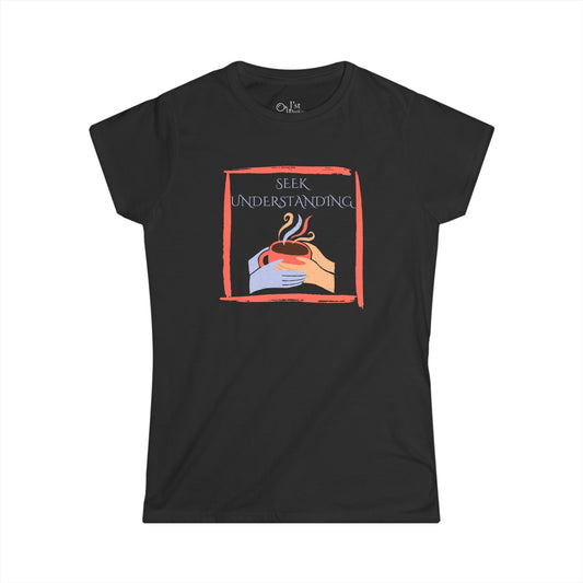 Women's Graphic T-Shirt | Understanding | Casual Everyday Wear