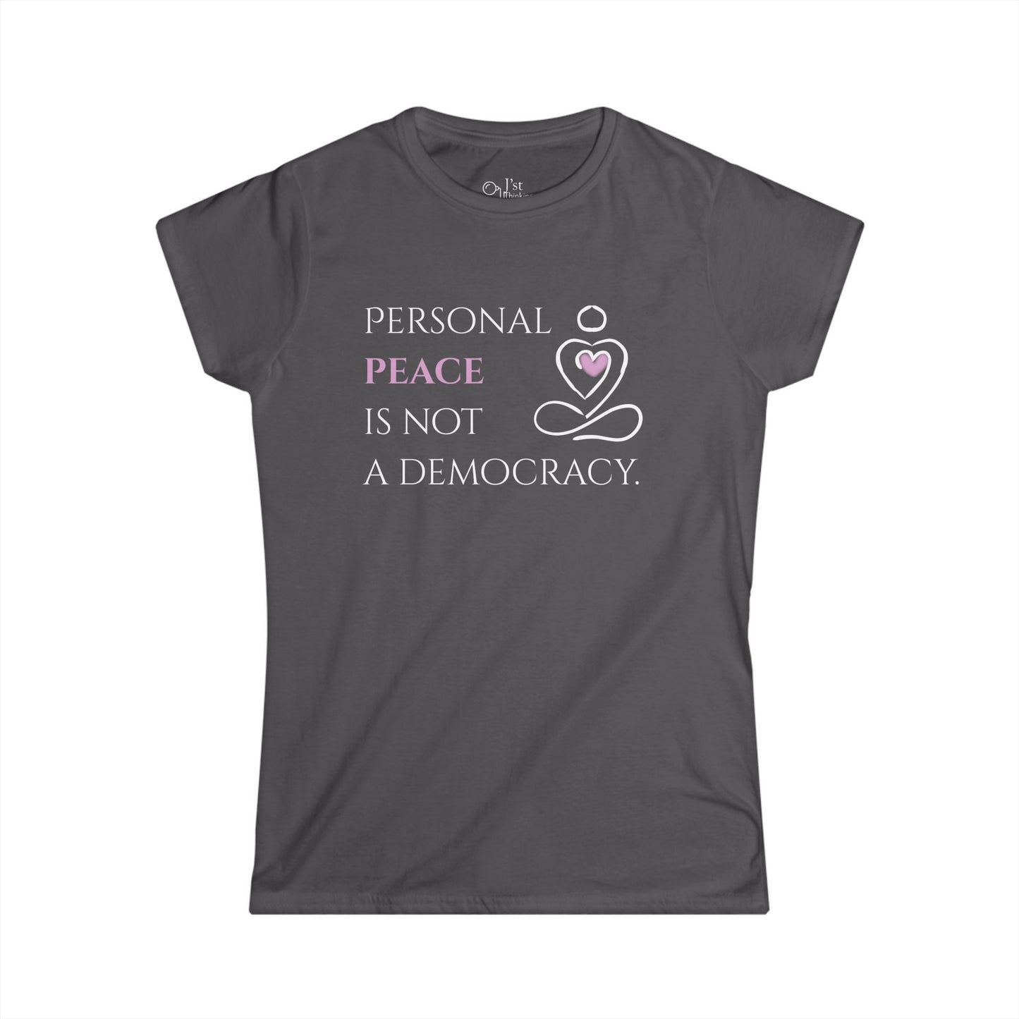 Women's Graphic T-Shirt | Peace | Casual Everyday Wear