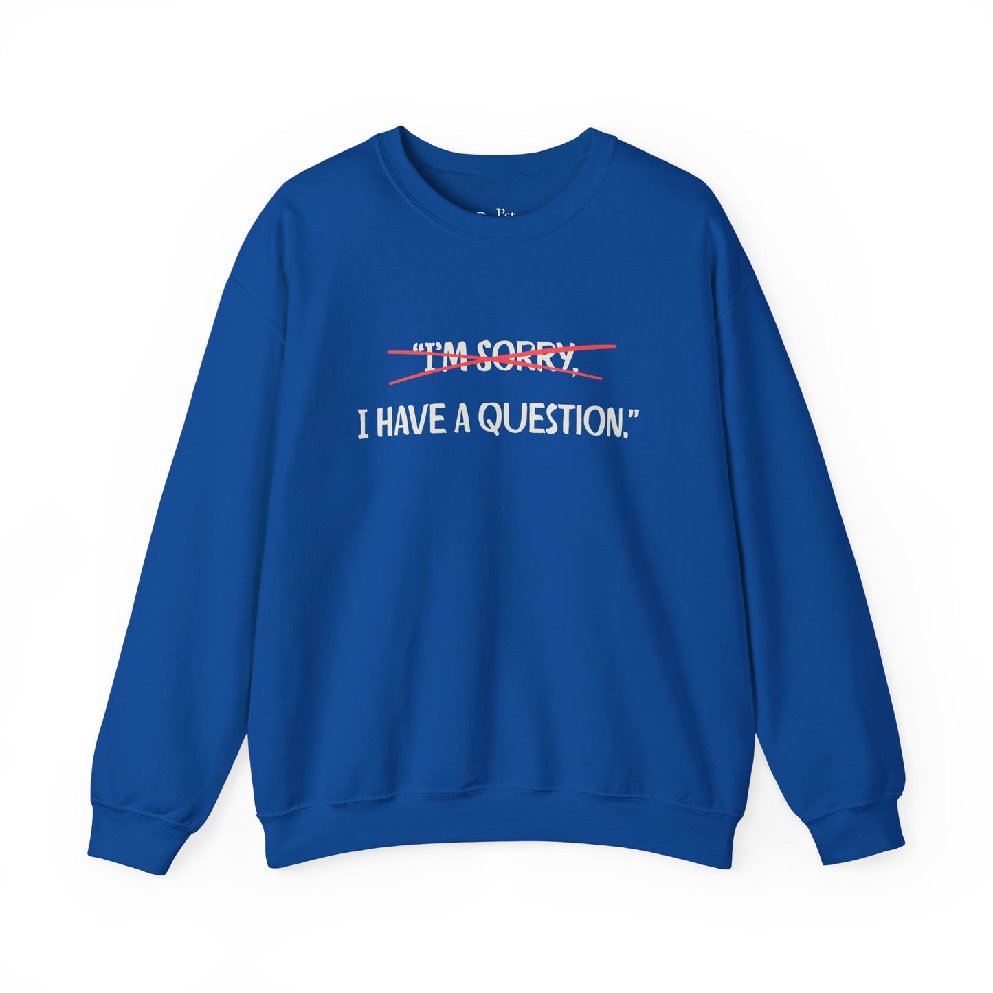 Unisex Heavy Blend™ Crewneck Sweatshirt | Question