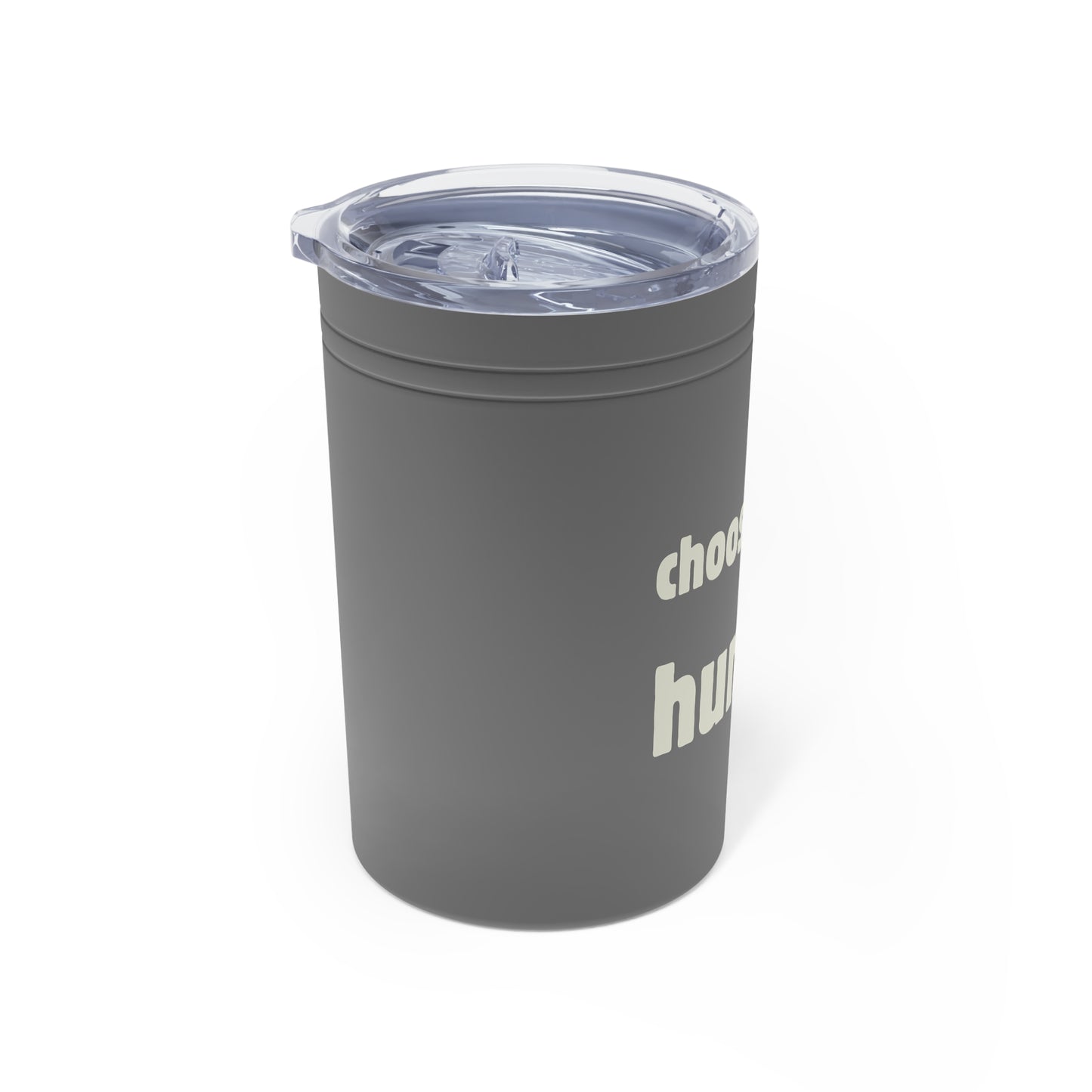 Tumbler (white, grey, turquoise) - Insulated Cup for Travel, Gifts, School, Adventurous, Outdoor Fun | Choose to bE humanE
