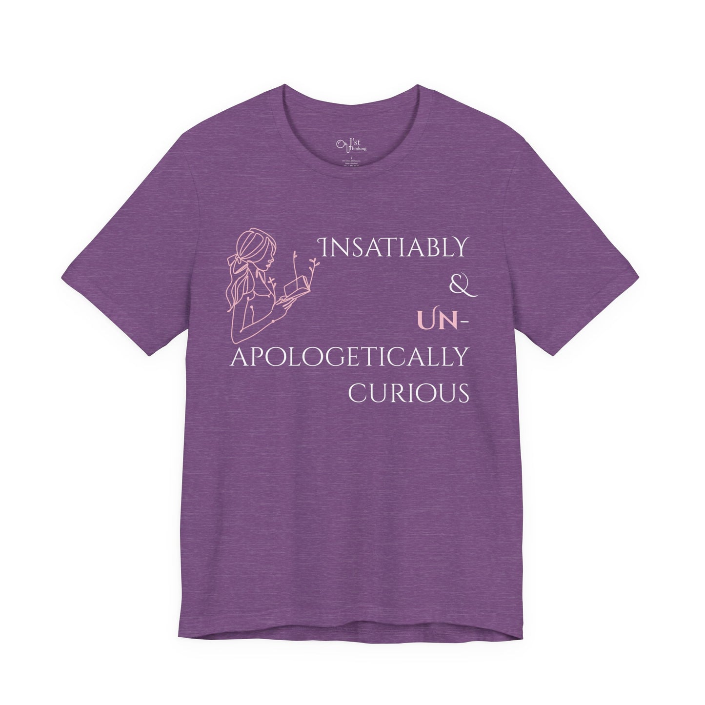 Unisex Jersey Short Sleeve Tee | Insatiably Curious