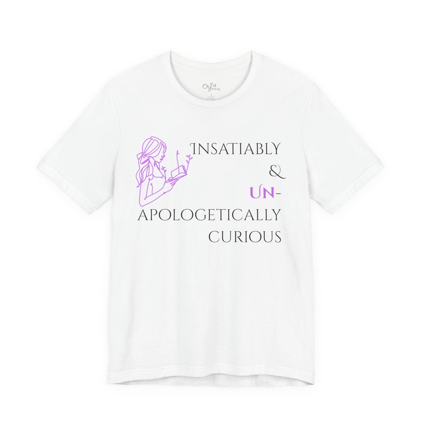 Unisex Jersey Short Sleeve Tee | Insatiably Curious