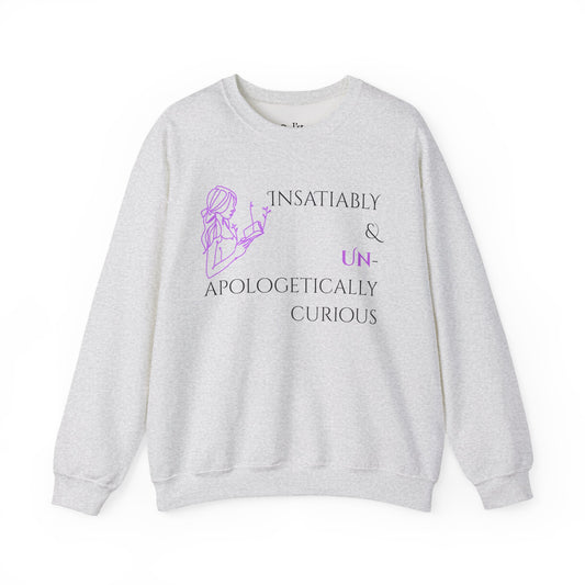 Unisex Heavy Blend™ Crewneck Sweatshirt | Insatiably Curious