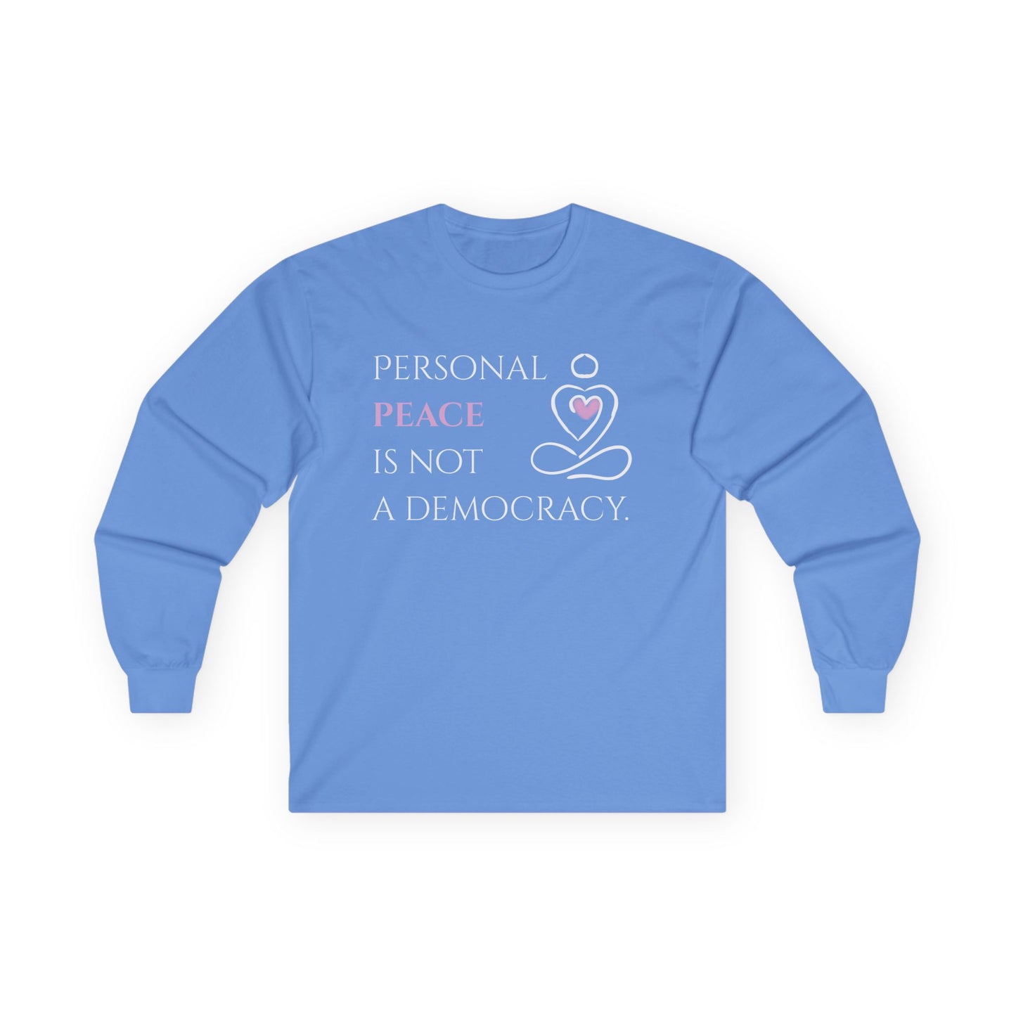 Unisex Ultra Cotton Long Sleeve Tee | Peace
