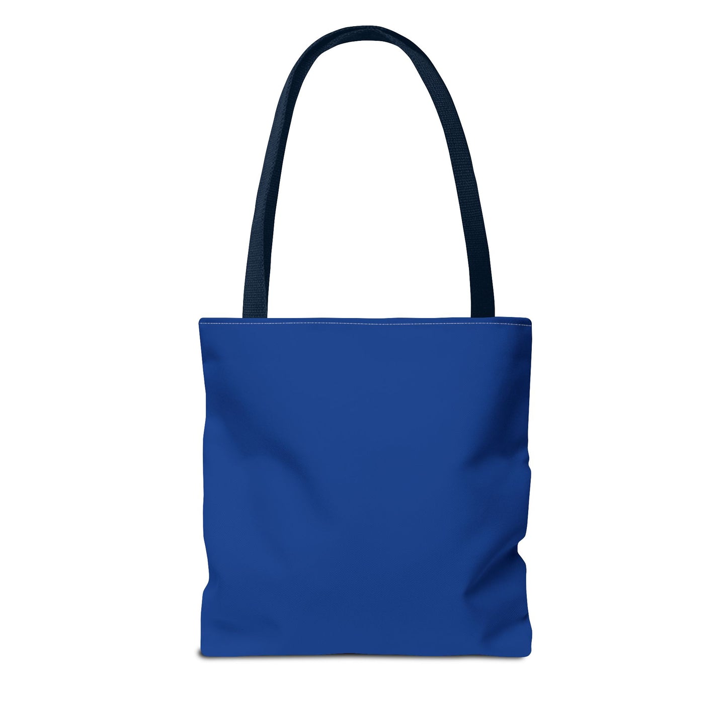 Tote Bag (Blue) | Insatiably Curious | Design for Book Lovers, Students, Teachers, Gifts, Everyday Use