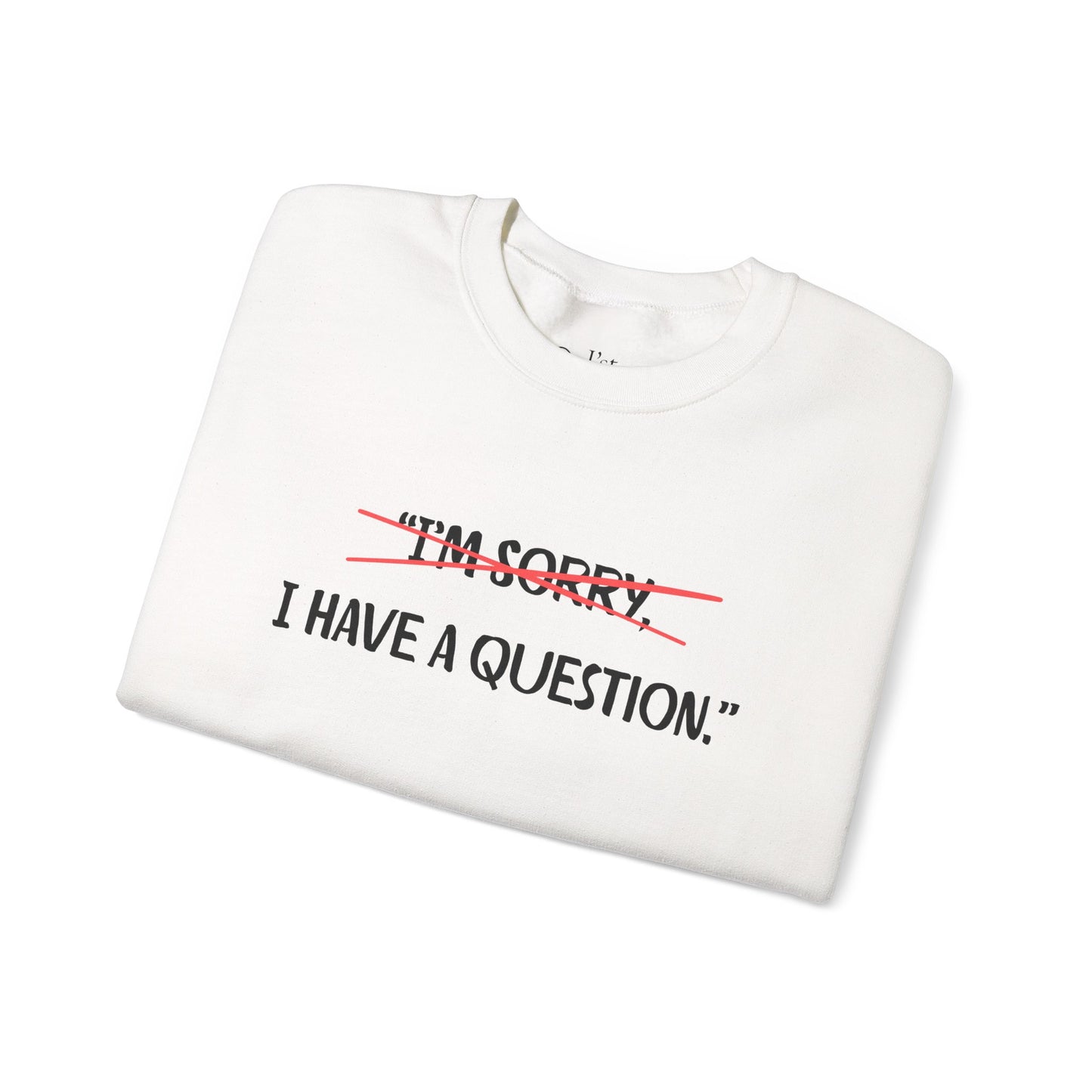 Unisex Heavy Blend™ Crewneck Sweatshirt | Question