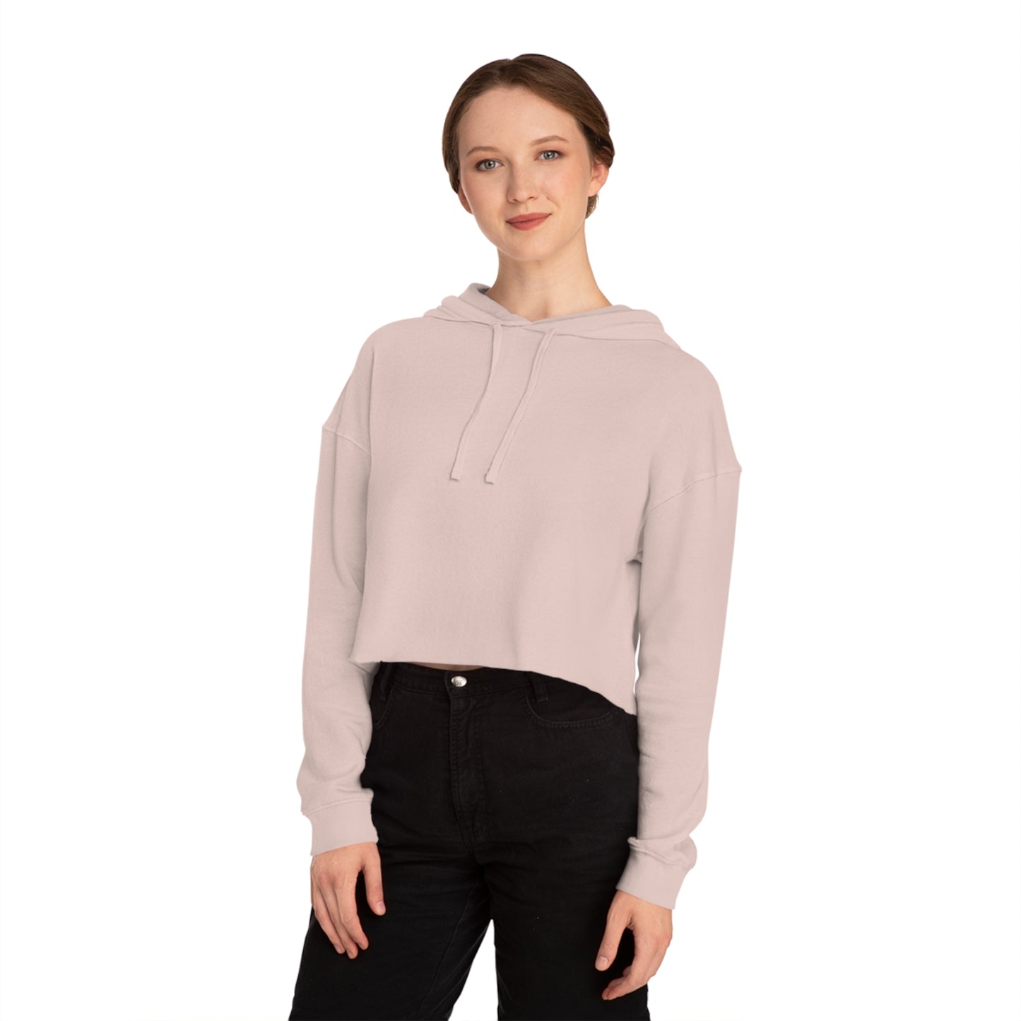 Women’s Cropped Hooded Sweatshirt | Tower (Back print)