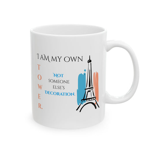 Ceramic Mug, 11oz, both sides | Tower