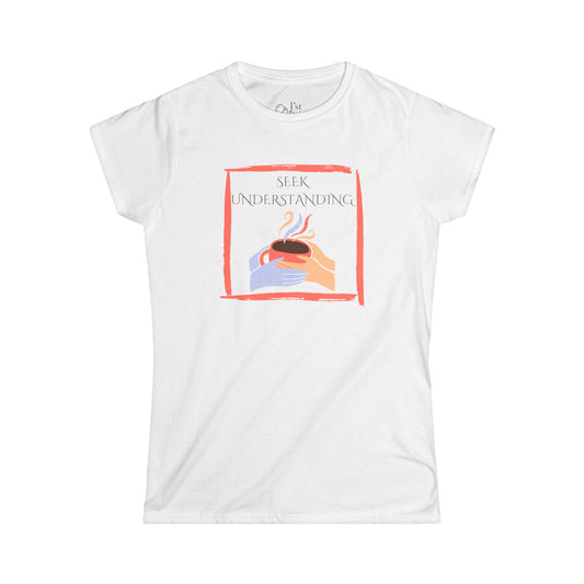 Women's Graphic T-Shirt | Understanding | Casual Everyday Wear